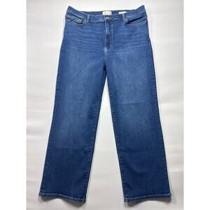 FRAME  Women's‎ Le Sleek Straight Blue Denim Jeans - Size 33 (36x27)*